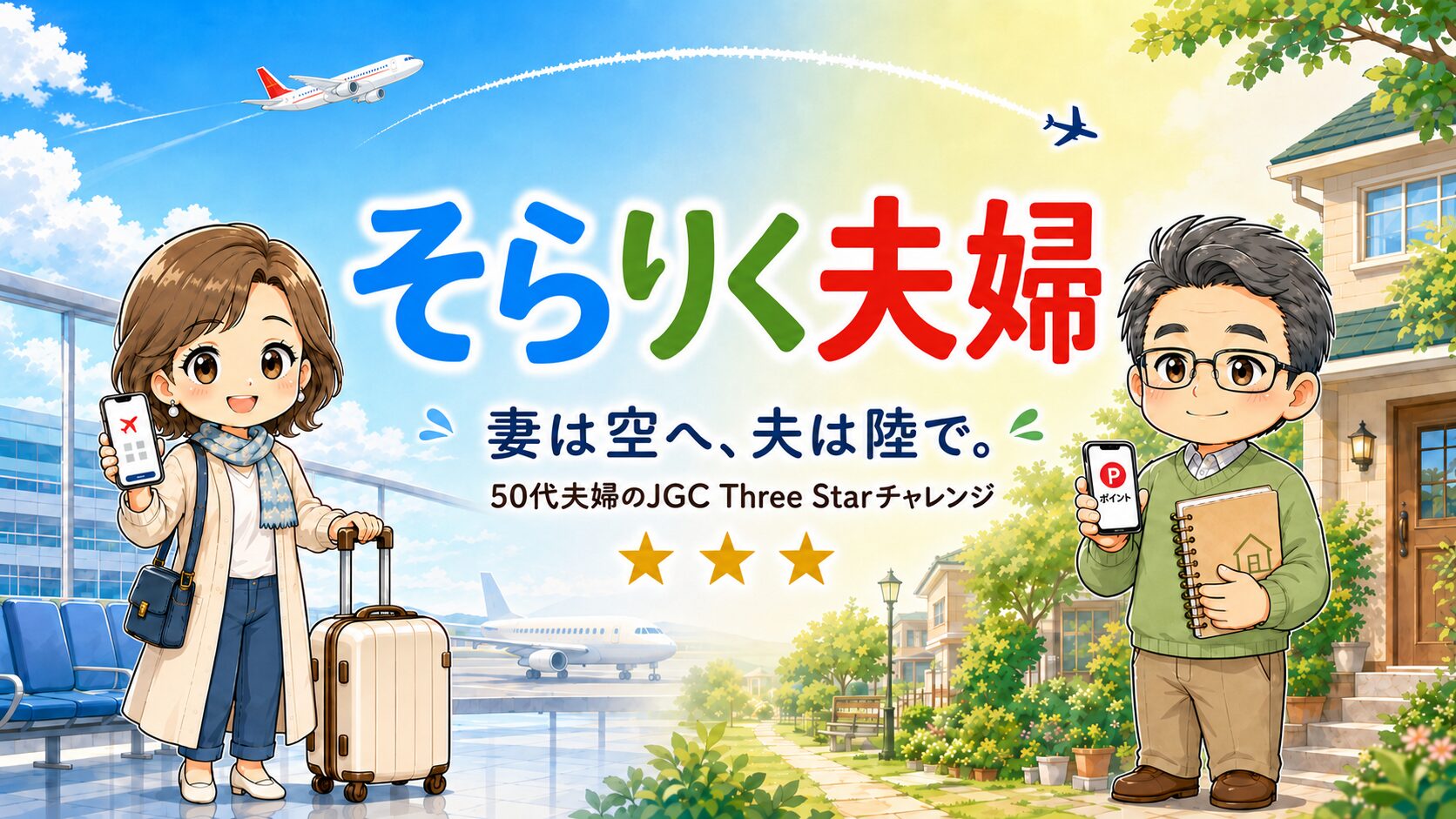50代夫婦、まさかのJGC修行はじめました。